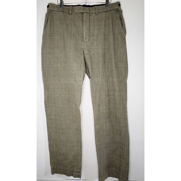 POLO RALPH LAUREN‎ HERRINGBONE PANTS 35X32 - Picture 1 of 10